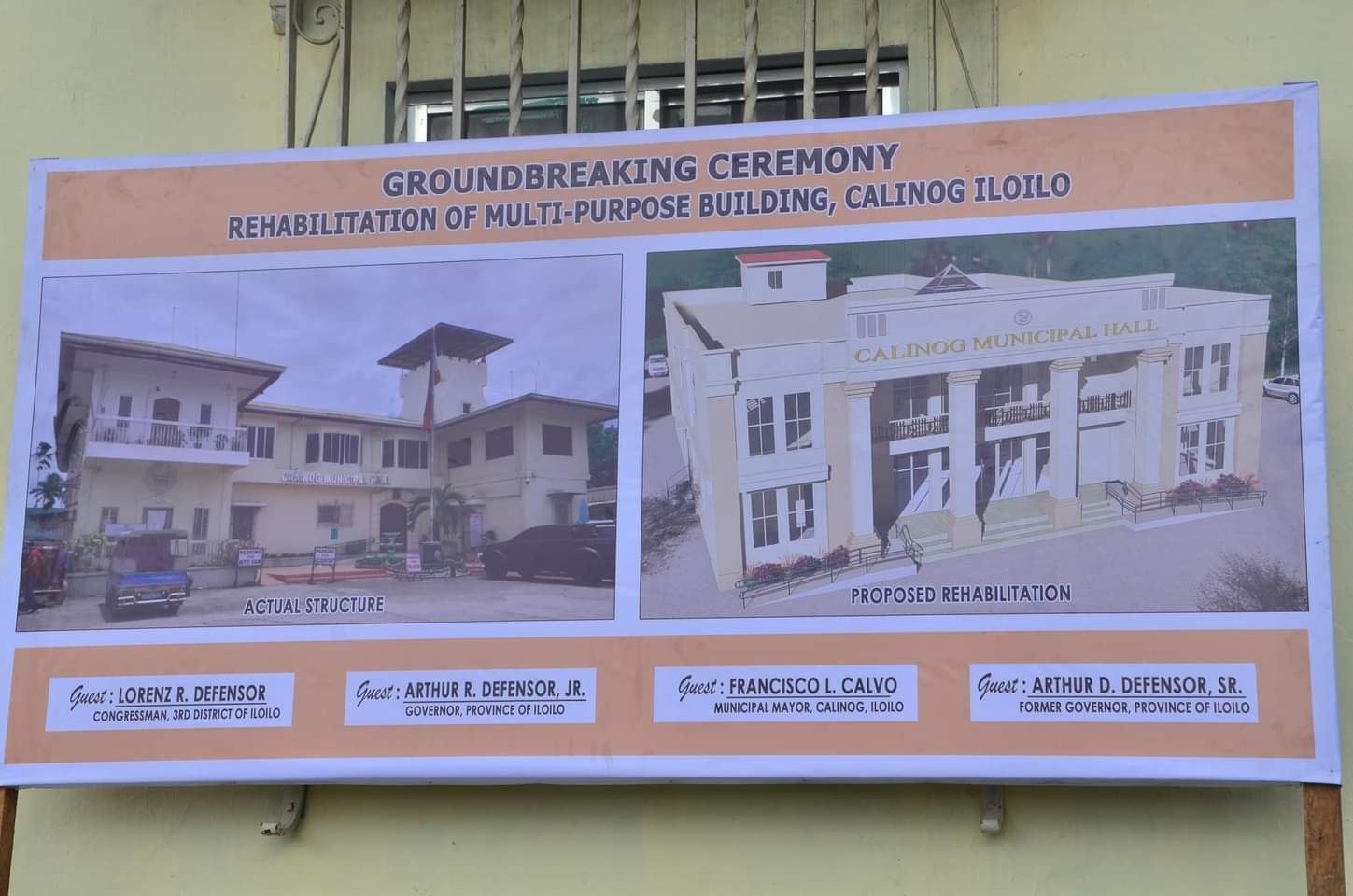 Rehabilitation of Calinog Municipal Hall starts - Iloilo Metropolitan Times