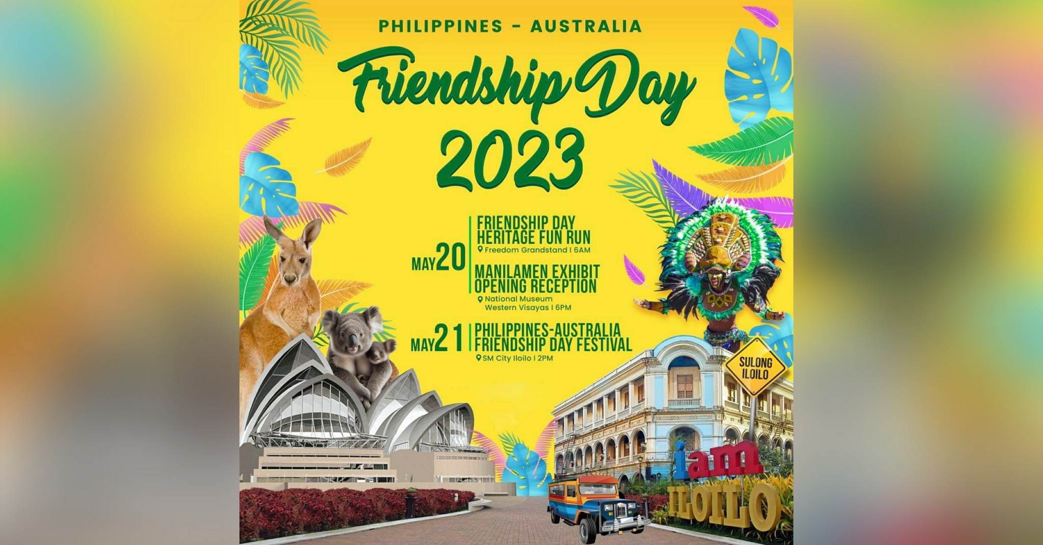 Iloilo to host Philippines Australia Friendship Day Iloilo