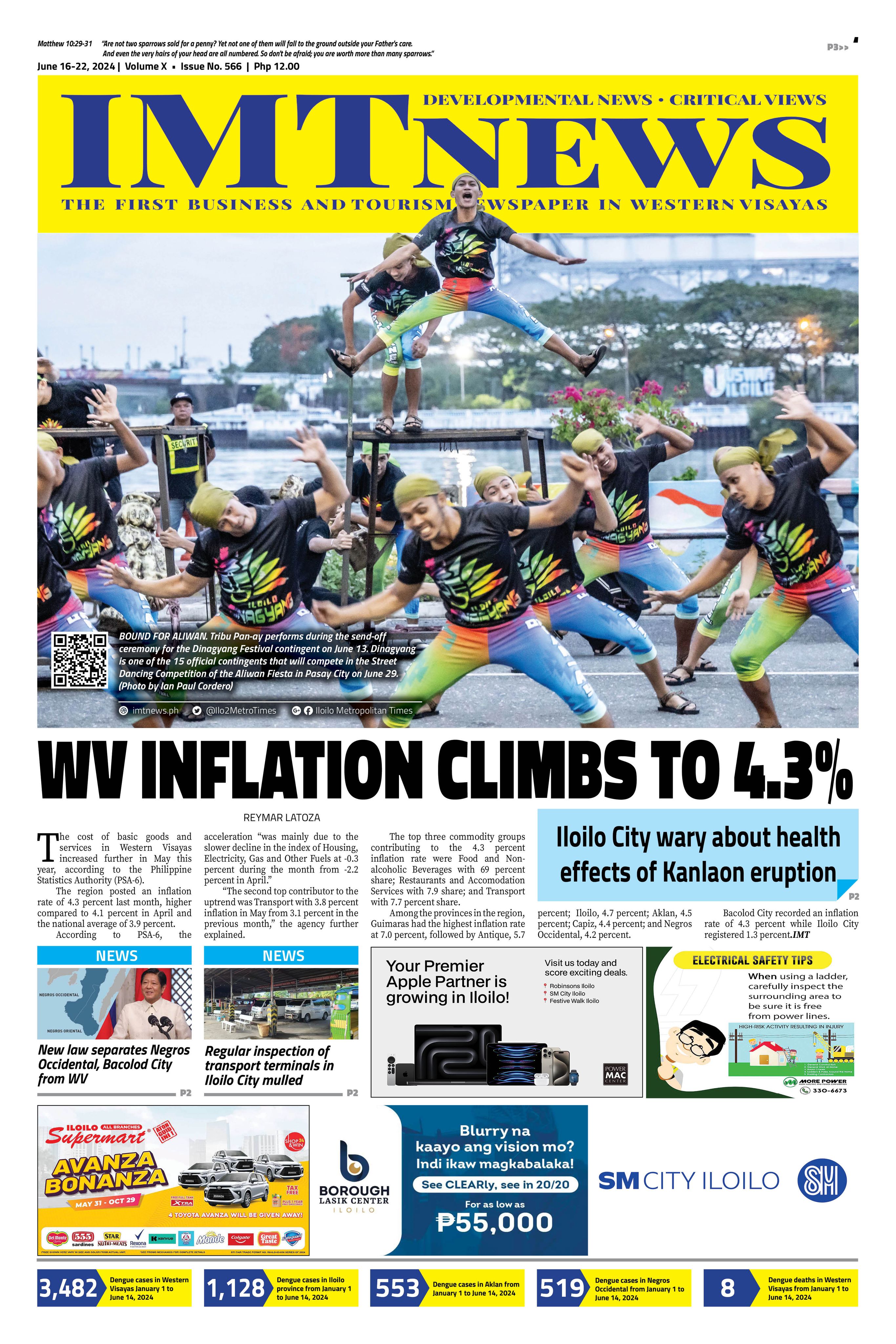 THIS WEEK'S FRONT PAGE (JUNE 16-22, 2024)